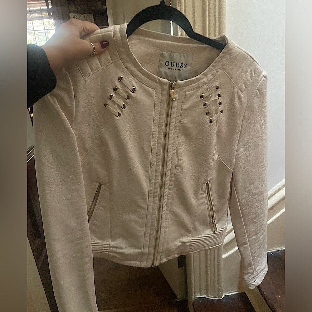 Guess leather jacket